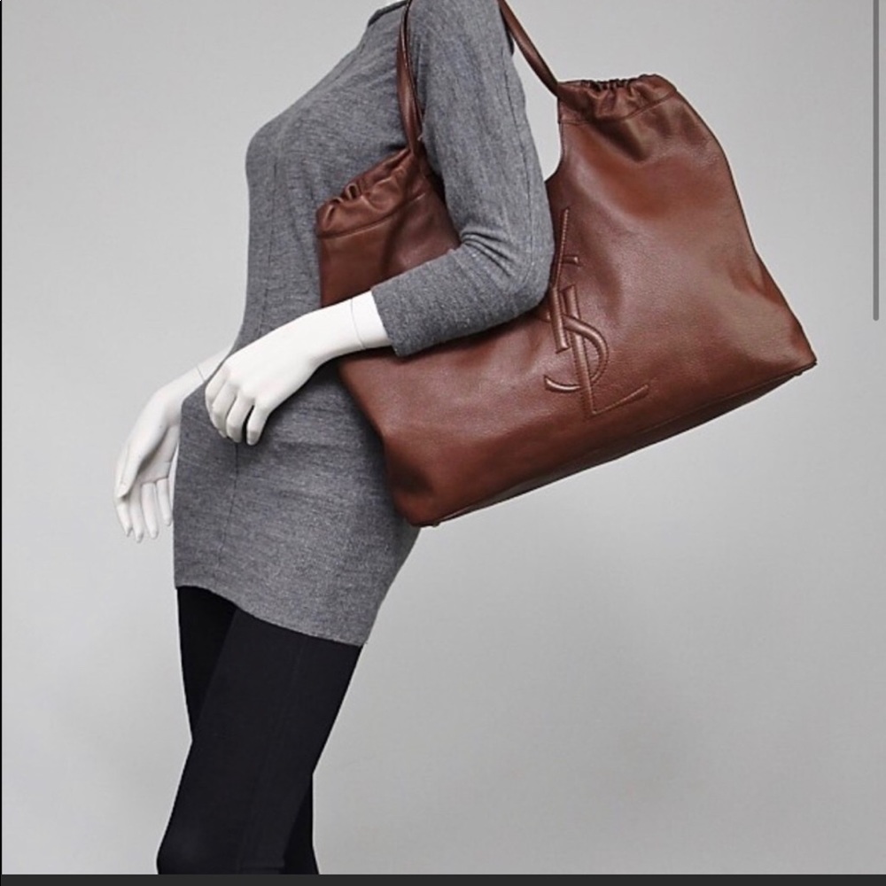 YSL Belle Du Jour RARE NYLON Tote - Picture 16 of 16